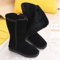Botas de nieve cálidas para mujer - acogedoras botas de invierno con forro suave