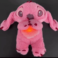 Plush toy with soothing music and breathing movements