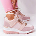Women's wedge heel sneakers | Platform comfortable hiking shoes