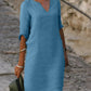 Josette | Elegant kjole med V-hals