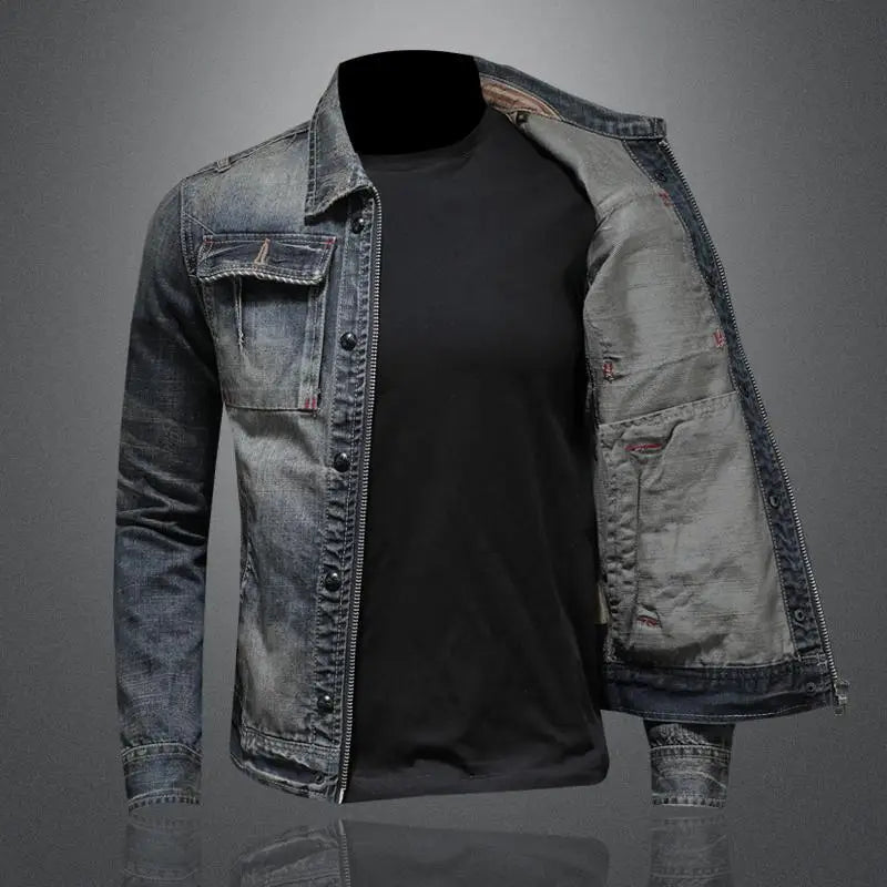 Antoine - veste en jean rétro pour le style vintage