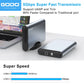 GODO USB 3.0 aluminiumskabinet til ekstern harddisk (op til 18 TB, 2,5"/3,5" SATA HDD/SSD)