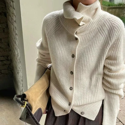 Clara – Cardigan pro ženy, útulný pletený | svetr