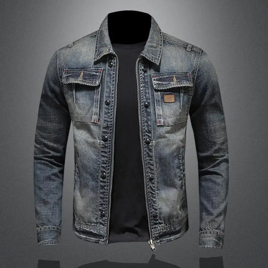 Antoine - veste en jean rétro pour le style vintage