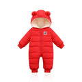 Warm and cosy baby winter suit with ears