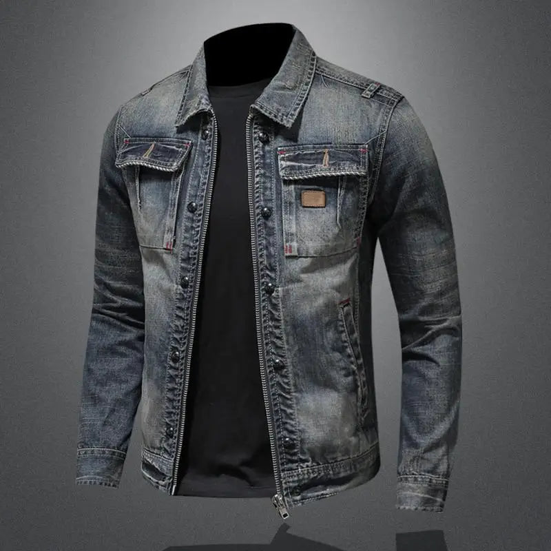 Antoine - veste en jean rétro pour le style vintage