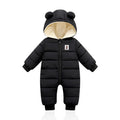 Warm and cosy baby winter suit with ears