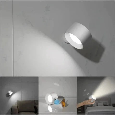Magnetyczna i bezprzewodowa lampa ścienna Easystick – samoprzylepna i ładowalna lampa LED