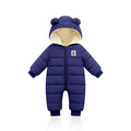 Warm and cosy baby winter suit with ears