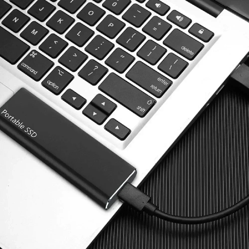 Hurtig ekstern SSD-harddisk - moderne og kompakt - 128TB/16TB/4TB/1TB