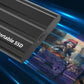 Disque dur externe portable 1TB, HDD/SSD métal haute vitesse pour téléphone et ordinateur portable
