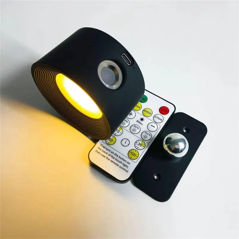 Magnetyczna i bezprzewodowa lampa ścienna Easystick – samoprzylepna i ładowalna lampa LED