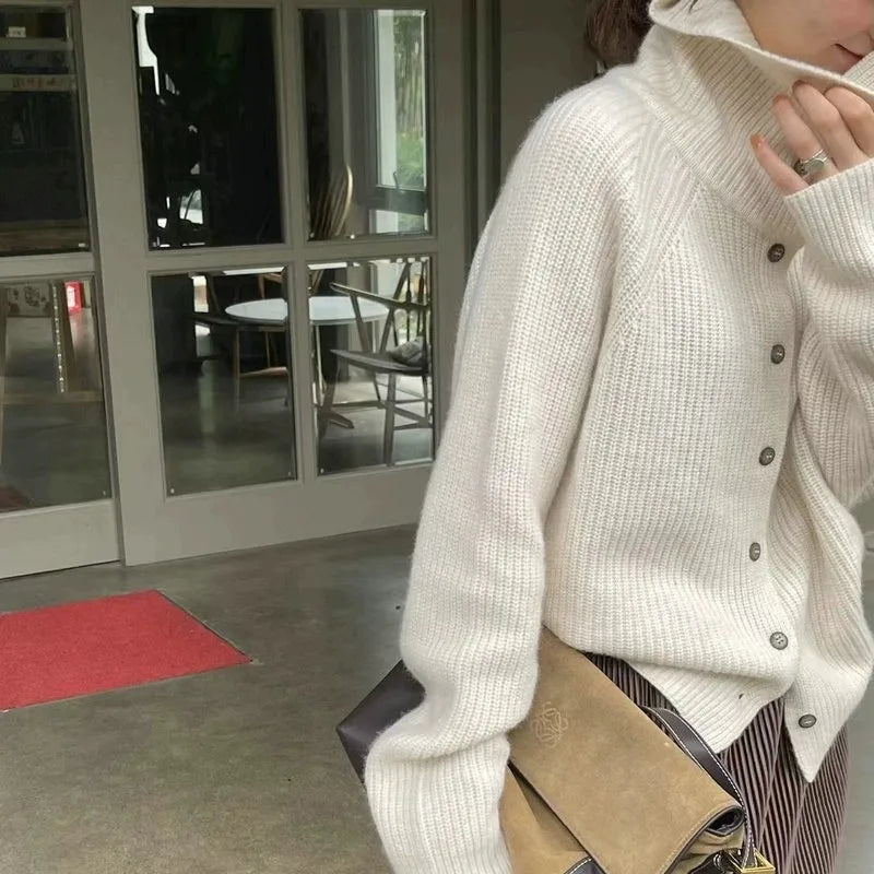 Clara – Cardigan pro ženy, útulný pletený | svetr