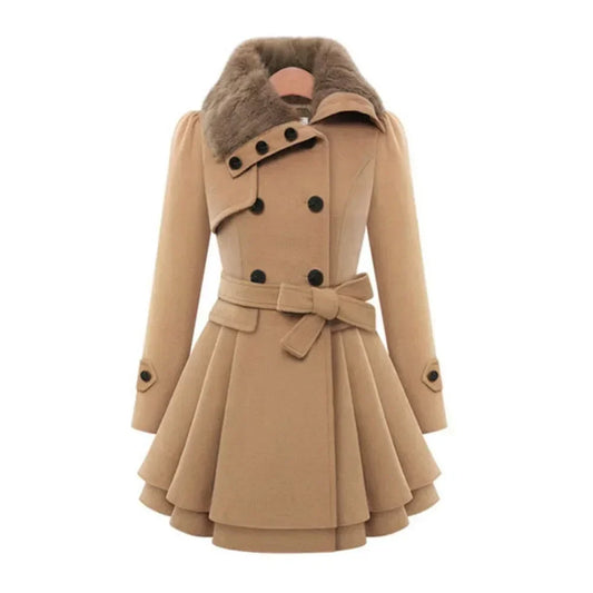 Emily - Manteau trench pour femme avec coupe cintrée | Manteau élégant
