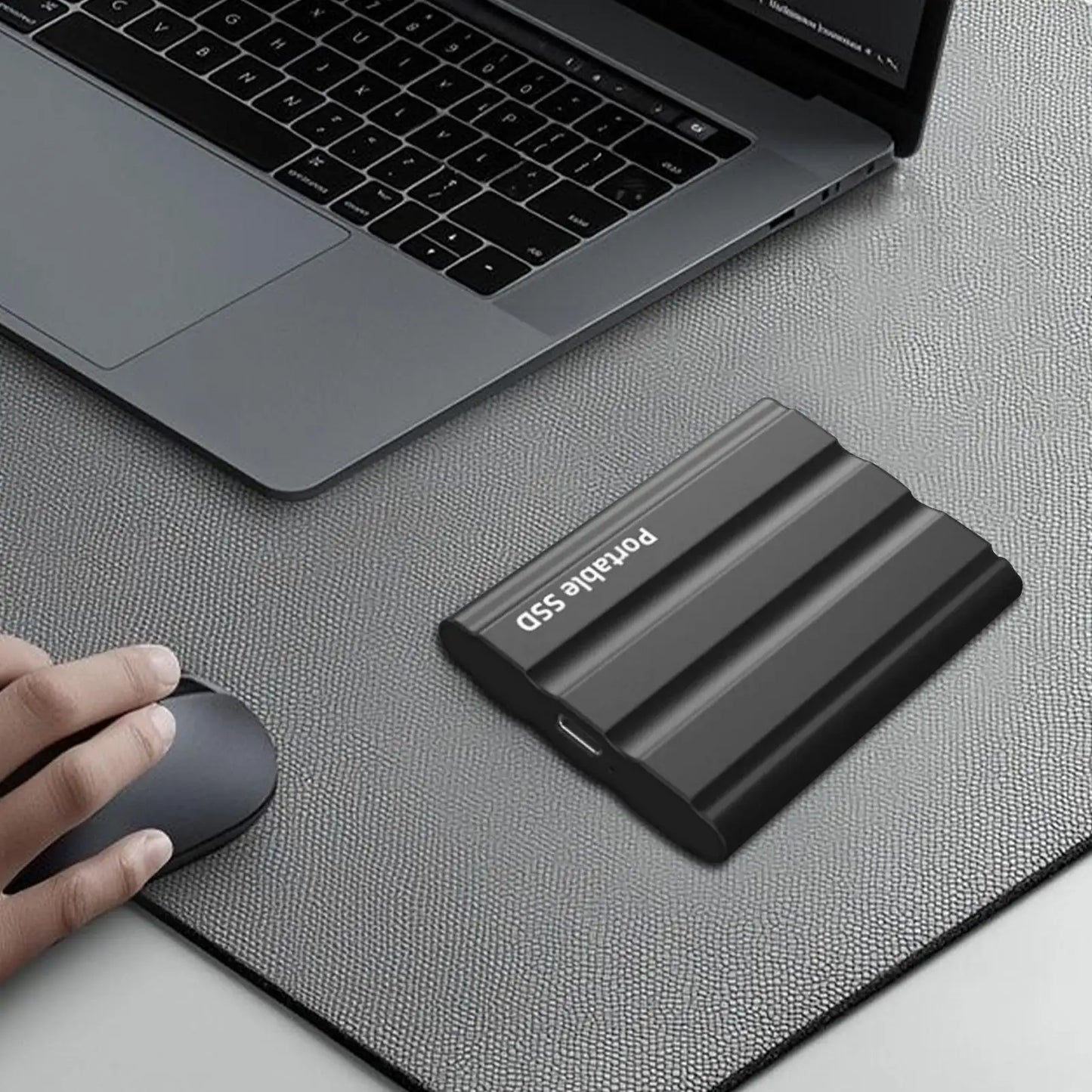 Disque dur externe portable 1TB, HDD/SSD métal haute vitesse pour téléphone et ordinateur portable