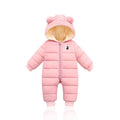 Warm and cosy baby winter suit with ears