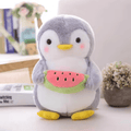 Plush toy with soothing music and breathing movements