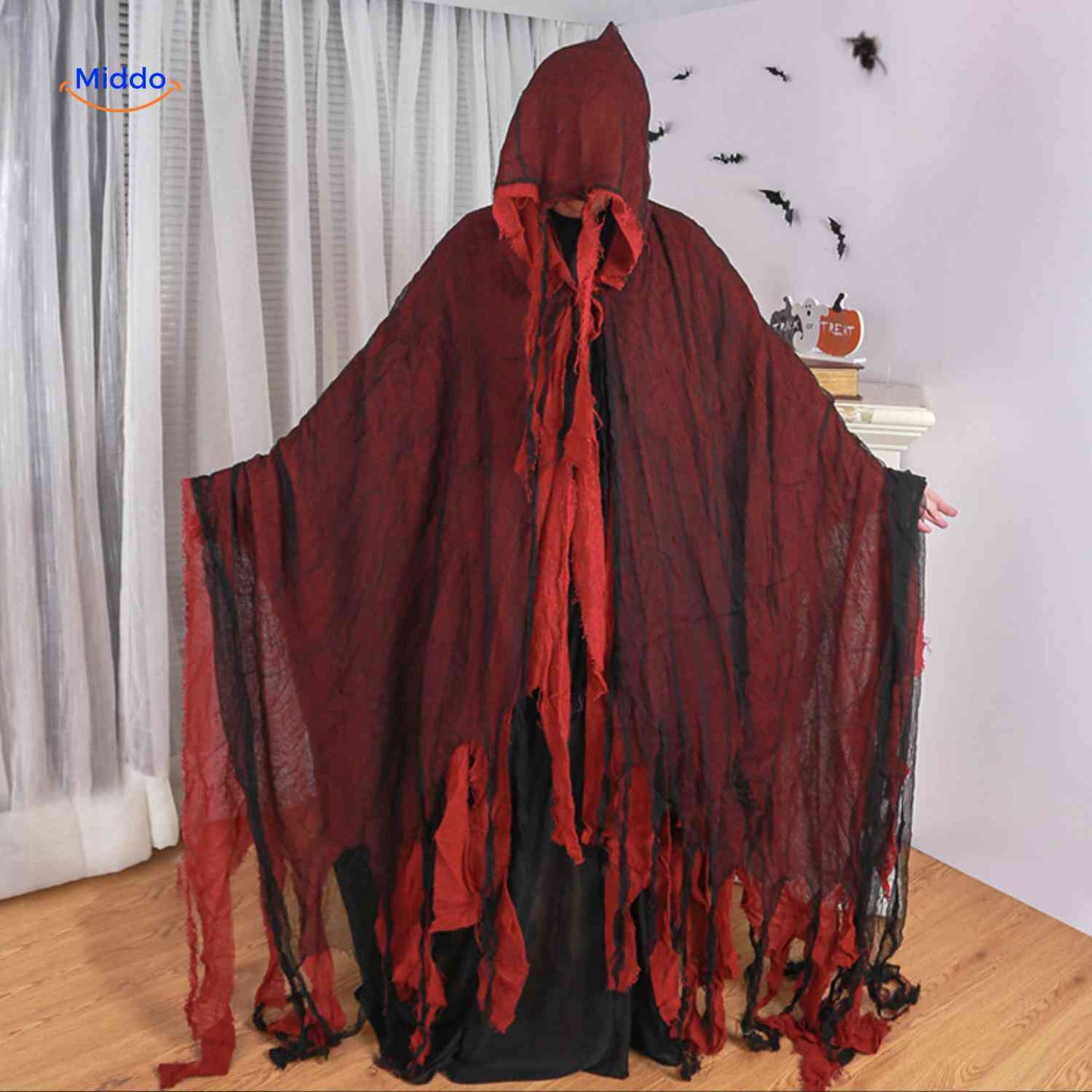 ShadowReap-kappe | Halloween kostým, lehký a děsivý