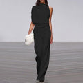 Jumpsuit til kvinder med brede ben | En skulder Elegant