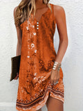 Sleeveless summer dress for women | Mini