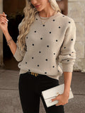 Zara polka dot sweater - Casual and stylish for women in autumn and winter