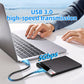 Disque dur externe portable USB 3.0 (160 GB-500 GB, disque dur mobile à grande vitesse pour ordinateur portable et téléphone)