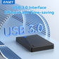 EAGET disque dur externe portable USB 3.0 (250 GB-4 TB, pour ordinateur portable, MacBook et PS5)