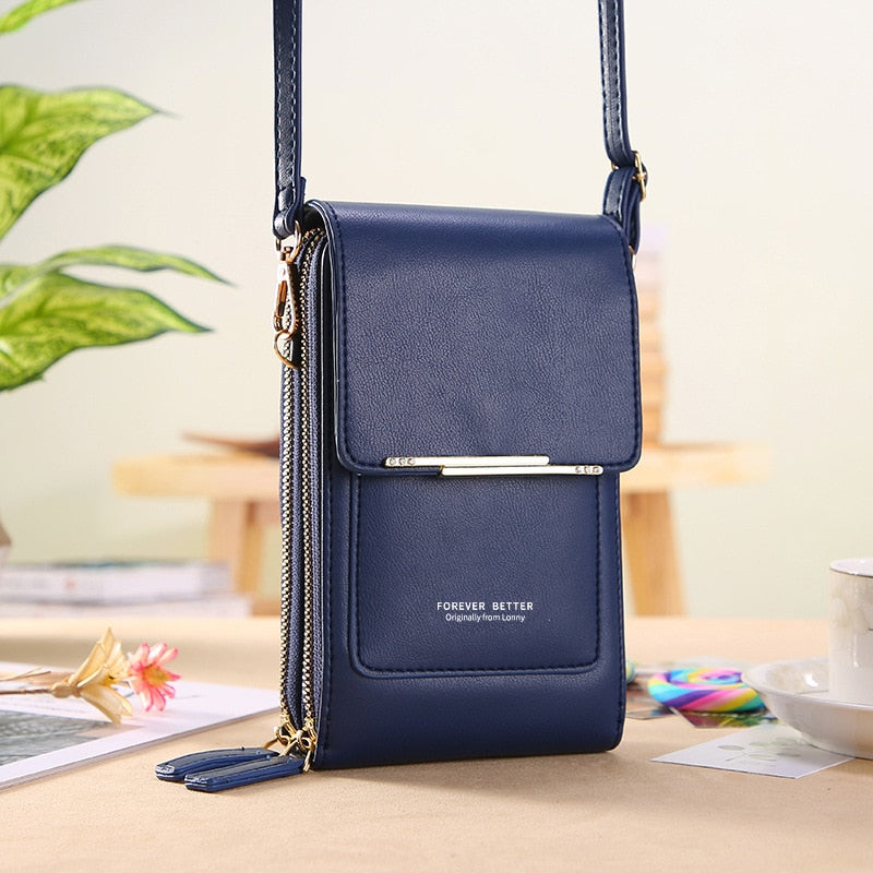 Ella | Premium skuldertaske med knap