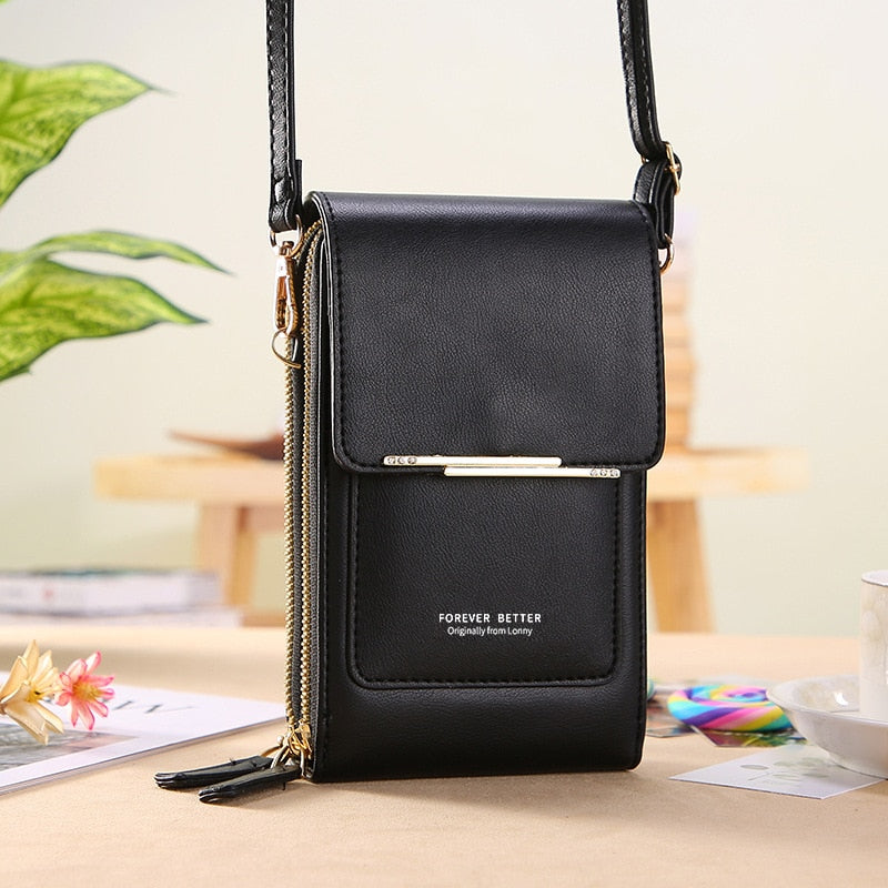 Ella | Premium skuldertaske med knap