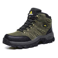 Botas de piel Outdoor Botas de montaña impermeables Verde