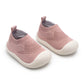 Slip-on boty pro miminka a děti s měkkými, prodyšnými a protiskluzovými podrážkami