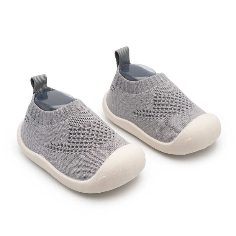 Slip-on boty pro miminka a děti s měkkými, prodyšnými a protiskluzovými podrážkami