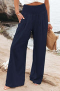 Breezeflow corduroy pants for women with elastic waistband, flowing fit, summer 2025