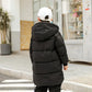 Jaqueta parka de inverno quente para crianças