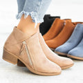 Orthopedic leather boots for women - autumn edition