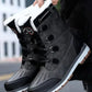Botas de invierno para hombre – Botas de nieve cálidamente forradas con suela antideslizante