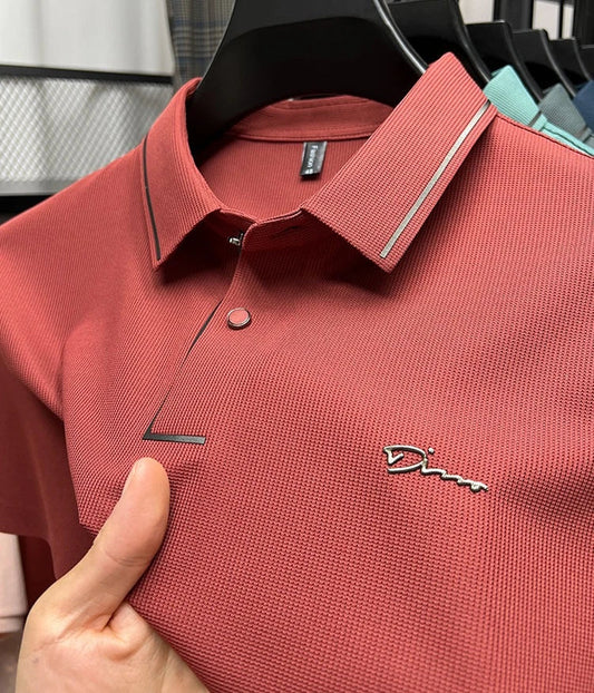Elias - Poloshirt til mænd | Klassisk poloshirt med krave i flere farver