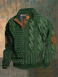 Heiko | Printed warming jumper
