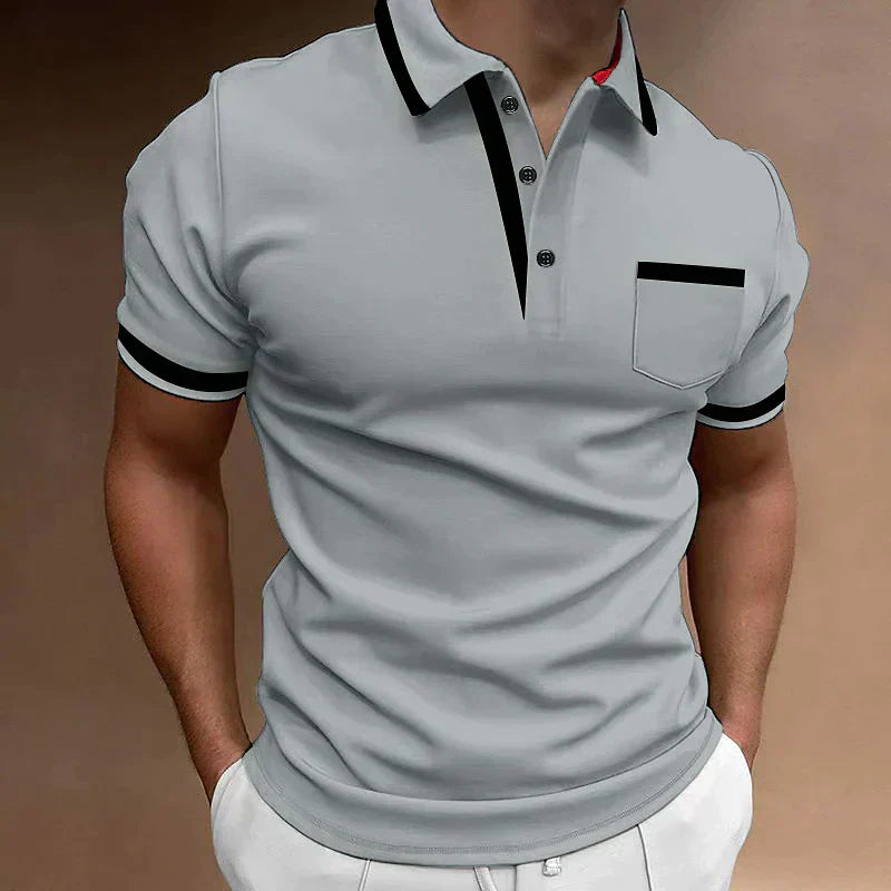 Elegant poloshirt til mænd til alle lejligheder