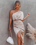 Valentina | Elegant evening dress in silk