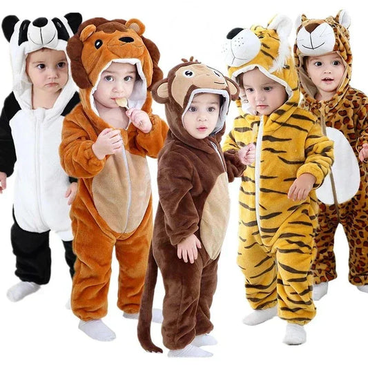 JungleBuddies Baba Bodyk - Aranyos állatmintás bodyk a kis aranyköpönyegednek
