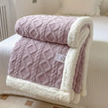 Nostra - Premium cosy blanket made of sherpa