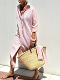 Lotte | Classic striped shirt dress