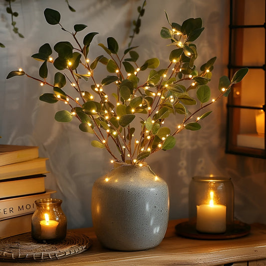 EverLeaf LED dekoratív ággyal ellátott lámpa - Elegáns természetes design otthoni és irodai dekorációhoz