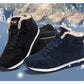 Chaussures d'hiver chaudes et décontractées pour hommes - Baskets hautes avec doublure en fourrure