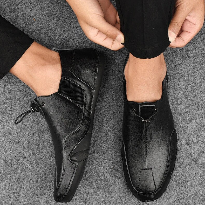 Tommy - Ortopedické loafers z pravé kůže pro muže