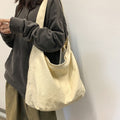 Noa - Shoulder bag in canvas, practical and elegant