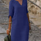 Josette | Elegant kjole med V-hals