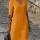 Josette | Elegant kjole med V-hals