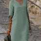 Josette | Elegant kjole med V-hals
